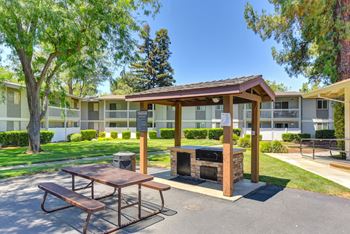 Outdoor picnic area